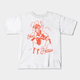 YeeHaw - Rodeo Kid Mutton Busting Kids T-Shirt